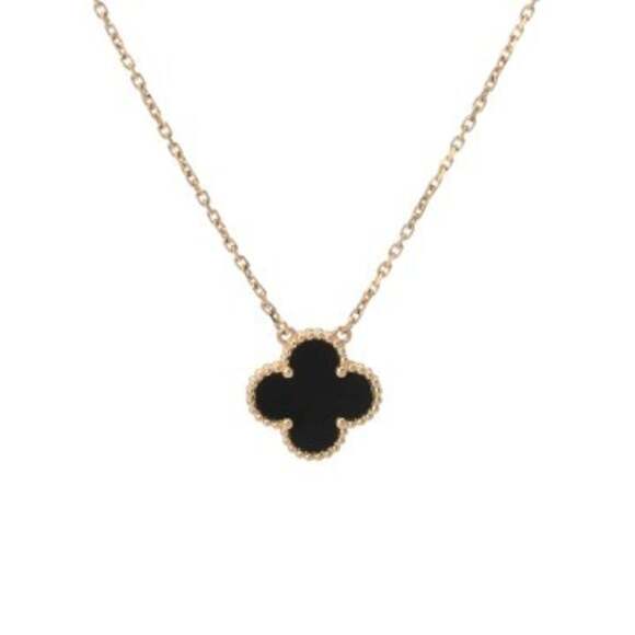 OTHERS Jewelry - VAN CLEEF & ARPELS Alhambra Necklace VCARPMOP00 Women's 18K Yellow Gold YG A ...